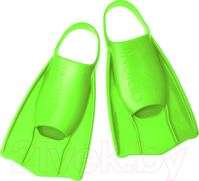 Ласты Indigo Sport Skat / SM-434 (р-р 35-36, салатовый)