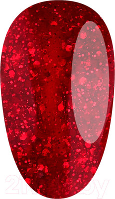 Лак для ногтей E.Mi Ультрастойкий Gel Effect Пылкий взгляд №185 (9мл)