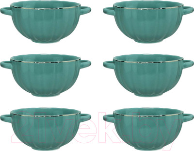 Набор чаш бульонных Lenardi Multicolor 133-381 (6шт)