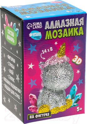 Набор алмазной вышивки Школа талантов На фигурке. Волшебный единорог / 9913203
