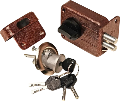 Замок накладной ПроСам 87100-ЗНД-1А-Т