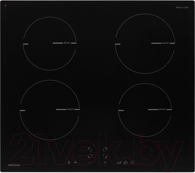 Индукционная варочная панель Krona Magier 60 BL 4BTK / КА-00005762