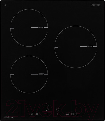 Индукционная варочная панель Krona Magier 45 BL 3BTK / КА-00005760