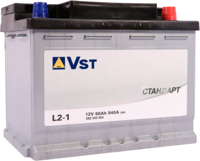 Автомобильный аккумулятор VST 560300054 (60 А/ч)
