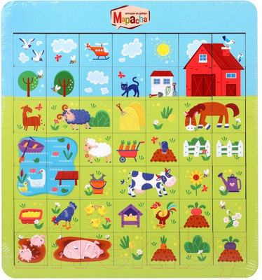 Развивающая игра Mapacha Лето в деревне / 962209