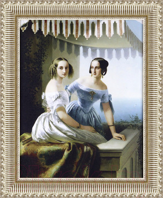 Картина Декарт Великие княжны 8Л3813 (в раме)