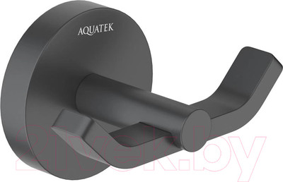 Крючок для ванной Aquatek Бетта AQ4602MB (черный матовый)