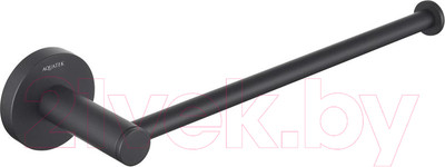 Держатель для полотенца Aquatek Европа AQ4119MB (черный матовый)