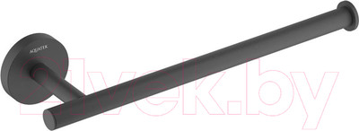Держатель для полотенца Aquatek Оберон AQ4219MB (черный матовый)