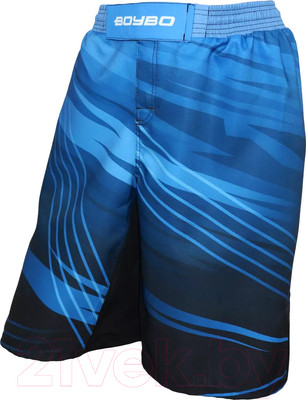 Шорты для единоборств BoyBo Challenger детские для ММА (XL, blue)