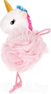 Мочалка для тела Банные Штучки Единорожка для нежной и чувствительной кожи / 40378