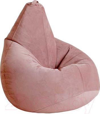 Бескаркасное кресло Kreslomeshki Груша L / GV-110x80-P (пудра)