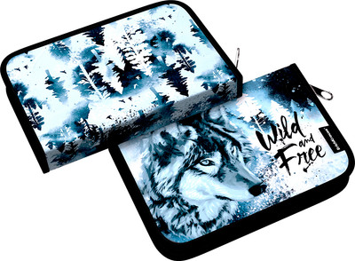 Пенал Erich Krause Timber Wolf / 60223