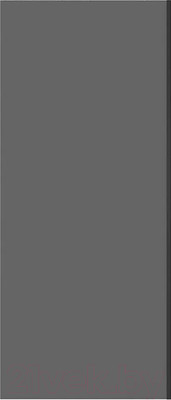 Стеклянная шторка для ванны Teymi Timo S 60x140 / T00272 (тонированное стекло/черный хром)