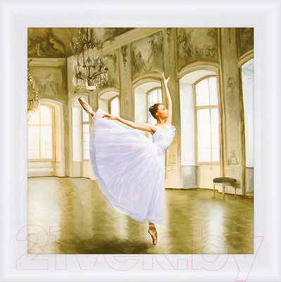 Картина Декарт Девушка в танце 8Л0110 (в раме)