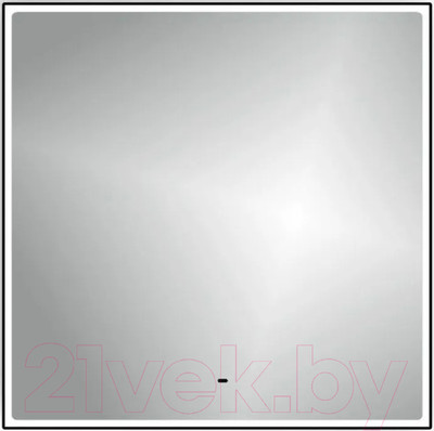 Зеркало Teymi Helmi Black Edition 80x80 / T20305IR (подсветка, сенсор на взмах)