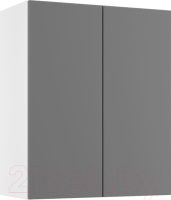 Шкаф навесной для кухни Eligard Urban ШНС2 60/73 (дымчатый алмаз)