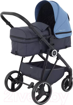 Детская универсальная коляска Rant Solar 2 в 1 / RA158 (синий)