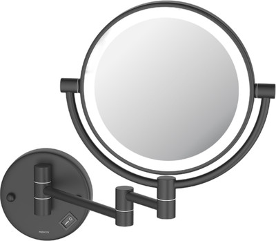 Зеркало косметическое Aquatek AQ4912MB (с подсветкой, черный матовый)