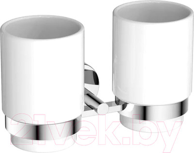 Набор стаканов для зубной щетки и пасты Aquatek Бетта AQ4617CR