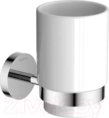 Стакан для зубной щетки и пасты Aquatek Бетта AQ4604CR