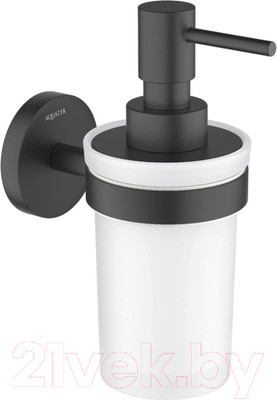 Дозатор для жидкого мыла Aquatek Европа AQ4105MB (черный матовый)