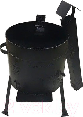 Печь-мангал Grand Metall Invest 8 с дымоходом (2.2мм)