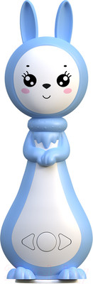 Интерактивная игрушка BertToys Зайчик Грызушка / 4630017955824 (синий)