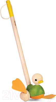 Игрушка-каталка Plan Toys Утка / 5626