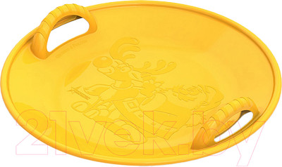 Санки-ледянка Нордпласт 125/4 (желтый)