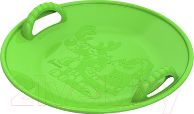 Санки-ледянка Нордпласт 125/1 (салатовый)