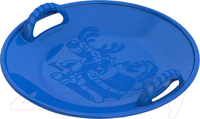 Санки-ледянка Нордпласт 125/3 (синий)