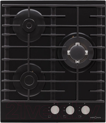 Газовая варочная панель Krona Hagel 45 BL W / КА-00005748