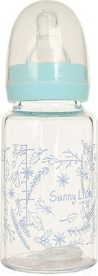 Бутылочка для кормления Pituso SN6136 (120мл, голубой)