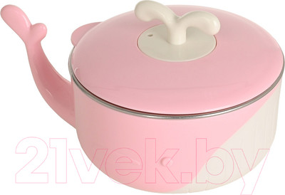 Термотарелка для кормления Pituso YHY016 (розовый)