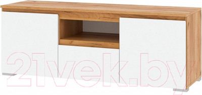 Тумба Памир Гретта 2С1Я (крафт золотой/белый)