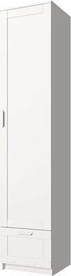 Шкаф-пенал Anrex Skagen 1D1S (белый)