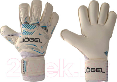 Перчатки вратарские Jogel Magnum Perfomance EL4 Roll (р.9, белый)