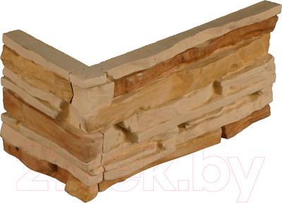 Декоративный камень бетонный Petra Спарта 05П2.У (бежевый/светло-коричневый)