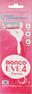 Бритвенный станок Dorco Eve 4 одноразовый