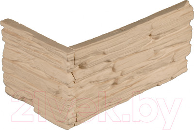 Декоративный камень гипсовый Petra Марсель угловой элемент А05.20.У (слоновая кость)