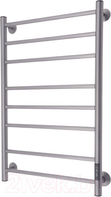 Полотенцесушитель электрический Маргроид Ferrum Вид 10 СНШ 80x40 (графит, таймер справа)
