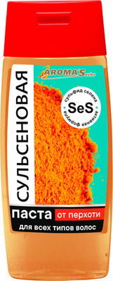 Паста против перхоти для волос Aroma Saules Сульсеновая (100мл)