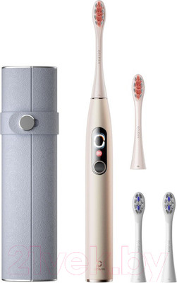 Электрическая зубная щетка Oclean X Pro Digital Set (золото)