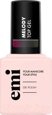 Топ для гель-лака E.Mi E.MiLac Melody Top Gel (9мл)
