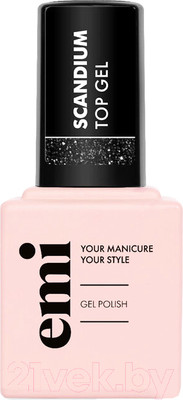Топ для гель-лака E.Mi E.MiLac Scandium Top Gel (9мл)