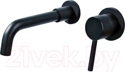 Внешняя часть смесителя скрытого монтажа MVL 28300-BL (черный)