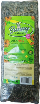 Сено для птиц и грызунов Bunny Луговое с календулой (15л/500г)