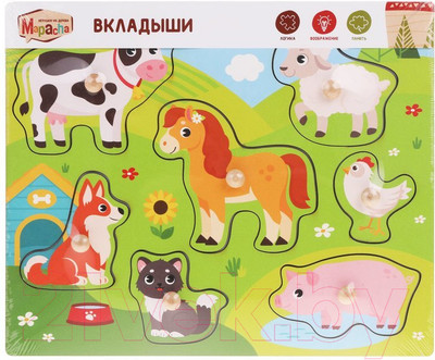 Сортер Mapacha Вкладыши Ферма / 962085