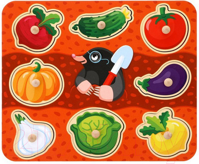 Сортер Mapacha Вкладыши. Крот и его огород / 962048